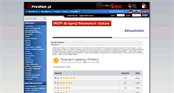 Desktop Screenshot of printnet.pl